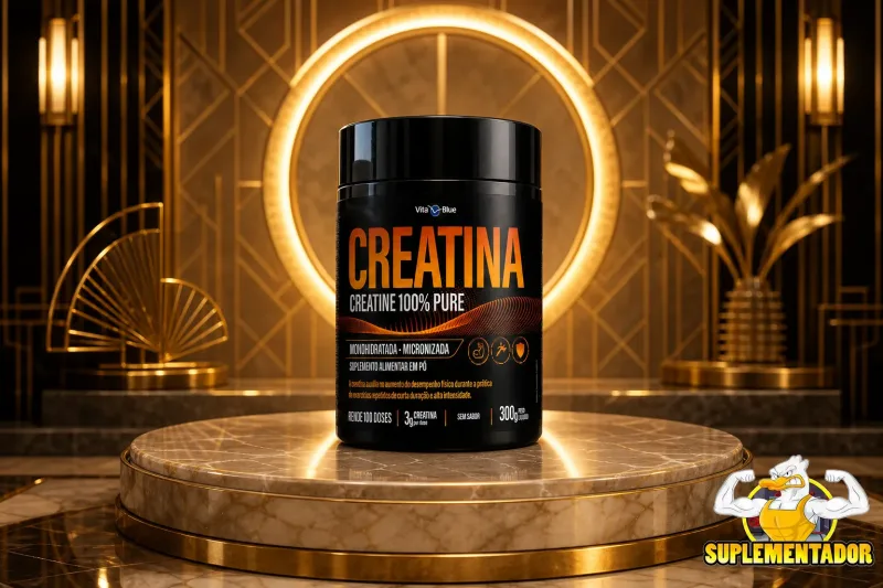 Creatina Monohidratada Pura 300g Sem Sabor | Suplementador Energia, Força e Performance para Seus Treinos