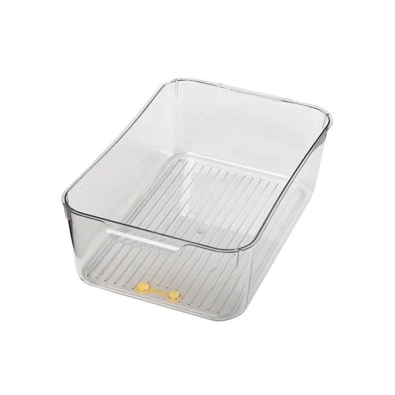 Suporte Para Geladeira Acrílico Com Alça Organizador 20x30cm