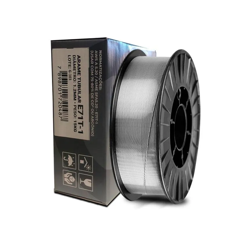 Arame Mig Tubular E71t-1c 1.2mm 15kg - Galzer