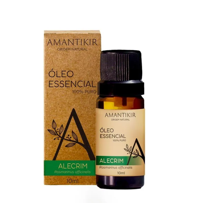 Óleo Essencial Alecrim 100% Puro 10ml Amantikir