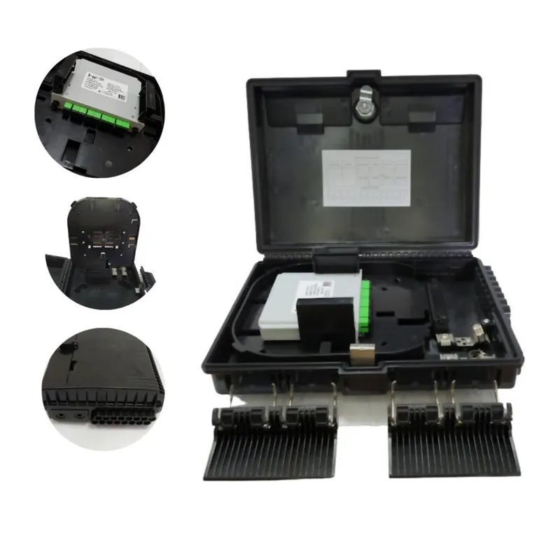 Cto Box Caixa 1x8 Apc Terminação Óptica Modulada Splitter