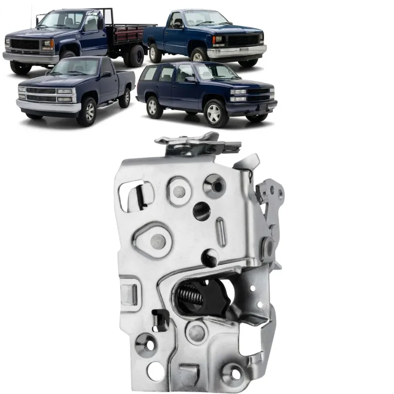 Fechadura Porta Dianteira Esquerda Motorista Silverado GMC 6-100 6-150 3500 HD Grandblazer