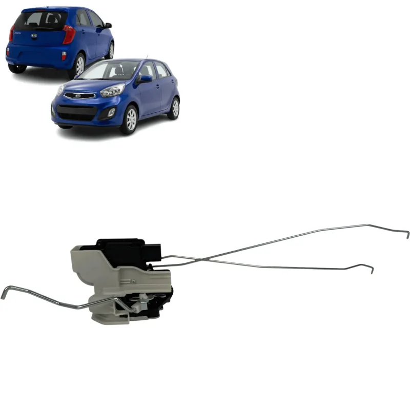Fechadura Elétrica Trava Tranca Porta Traseira Direita Passageiro Kia Picanto 2012 2013 2014 2015 2016