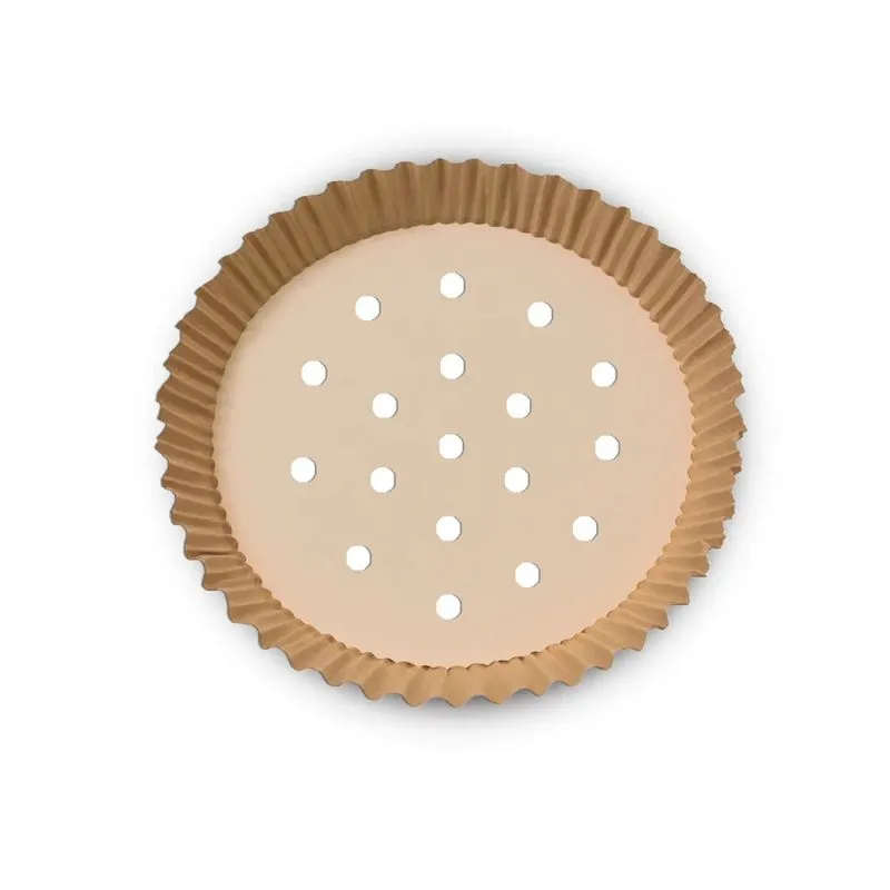 Papel para Airfryer Redonda com Furo - Inoven