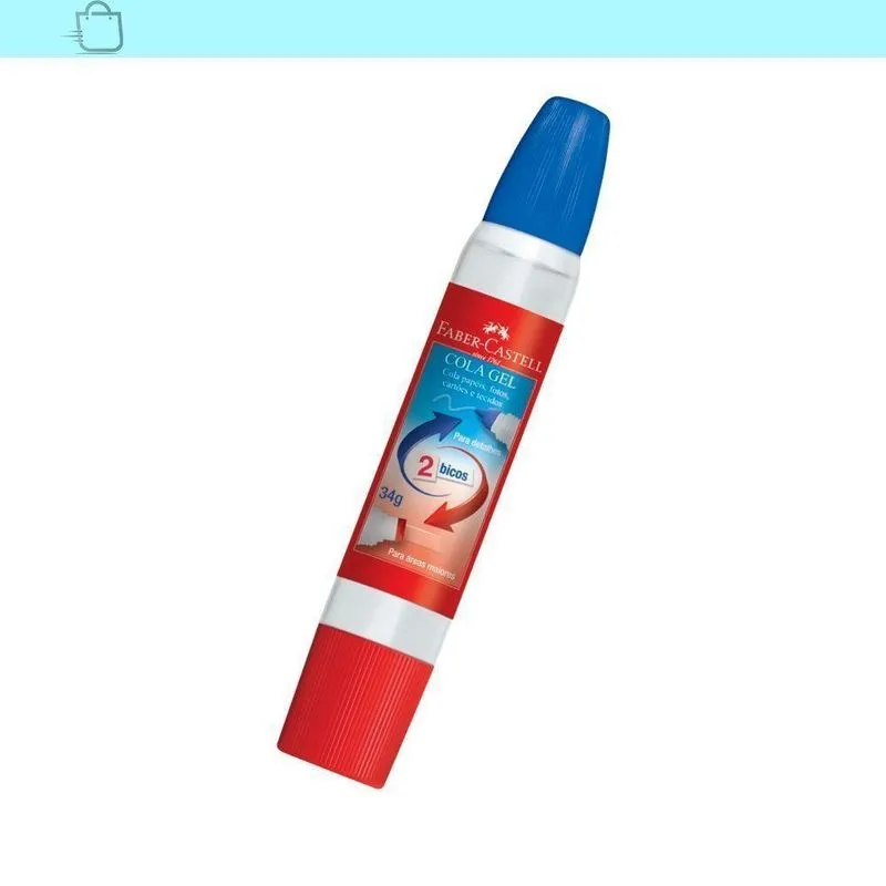 Cola Gel Faber Castell 34g O Bastão Perfeito Para Colagens