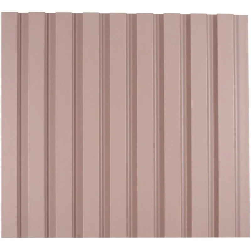 Painel Ripado De Madeira Mdf 270cmx1,5cmx6cm Capuccino Casablanca Capuccino