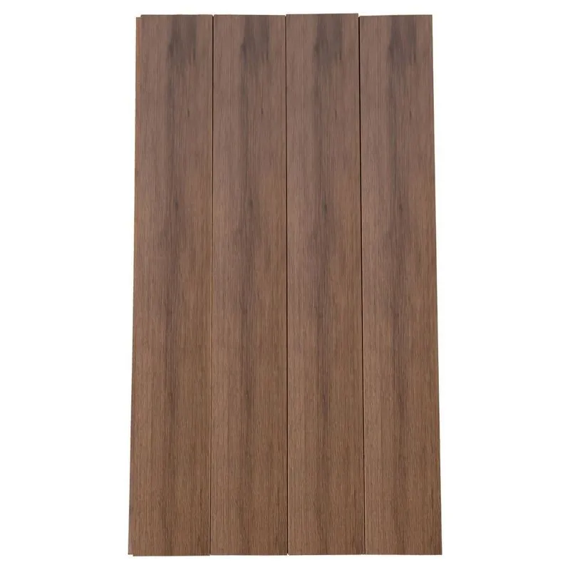 Lambri Carvalho Mdf 135x1, 2x60cm Com 4 Peças De 1,5cm Marrom Casablanca Carvalho