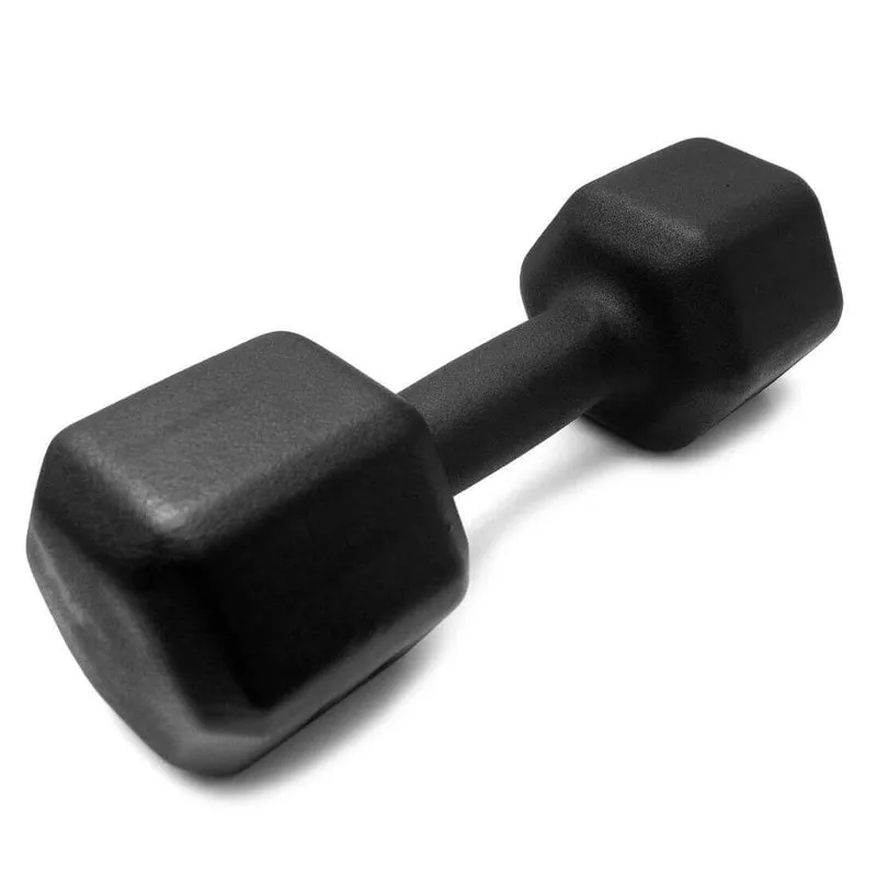 Halter Sextavado Rae Dumbbell 15 Kg Ferro E Emborrachado