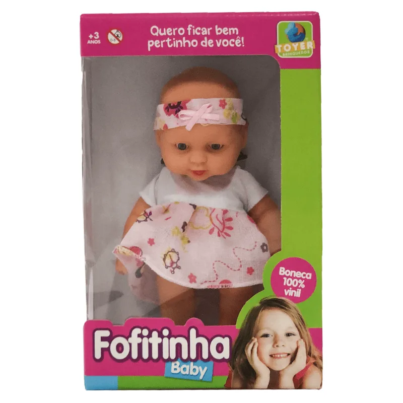 Boneca Fofitinha Baby 3015 - Toyer