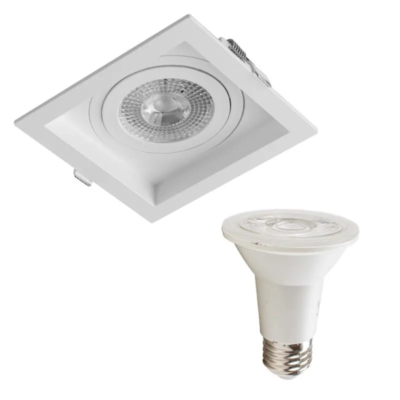 Spot Embutido Click Save Energy + Led Par20 St1996