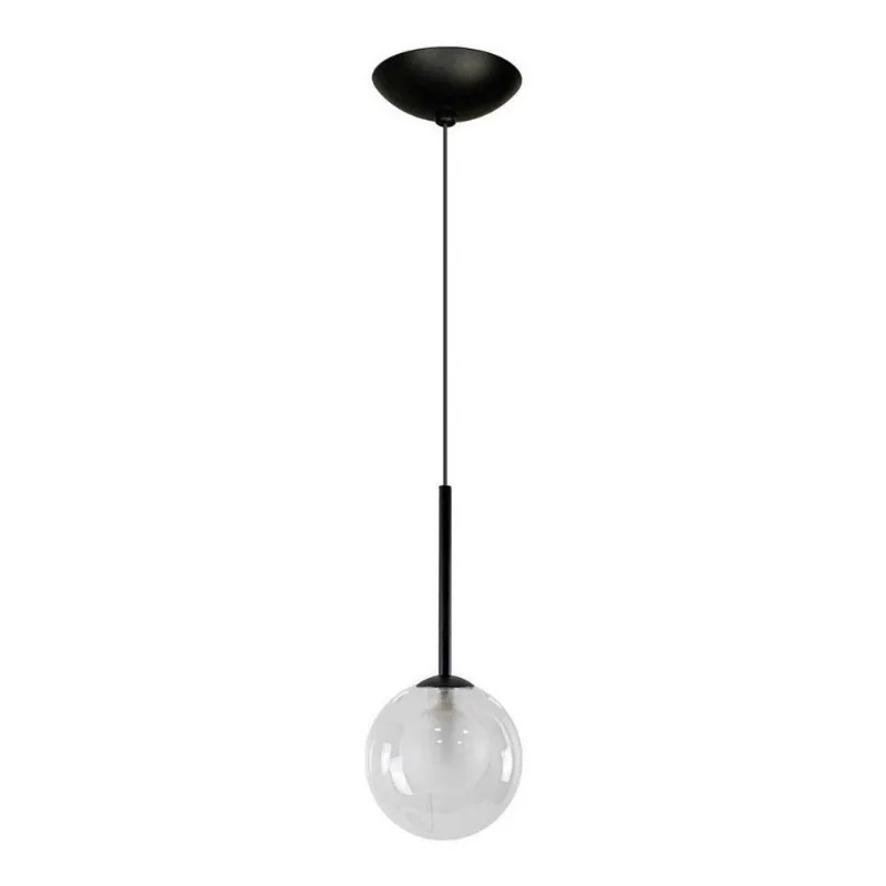 Pendente Orbit Preto 12cm PDH1534 Studioluce + LED 1x G9 B Quente ST2416