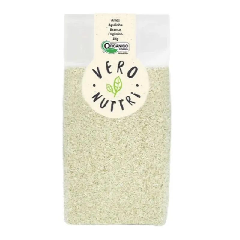 Arroz Branco Vero Nuttri Orgânico Agulhinha 1Kg - Vero Nuttri