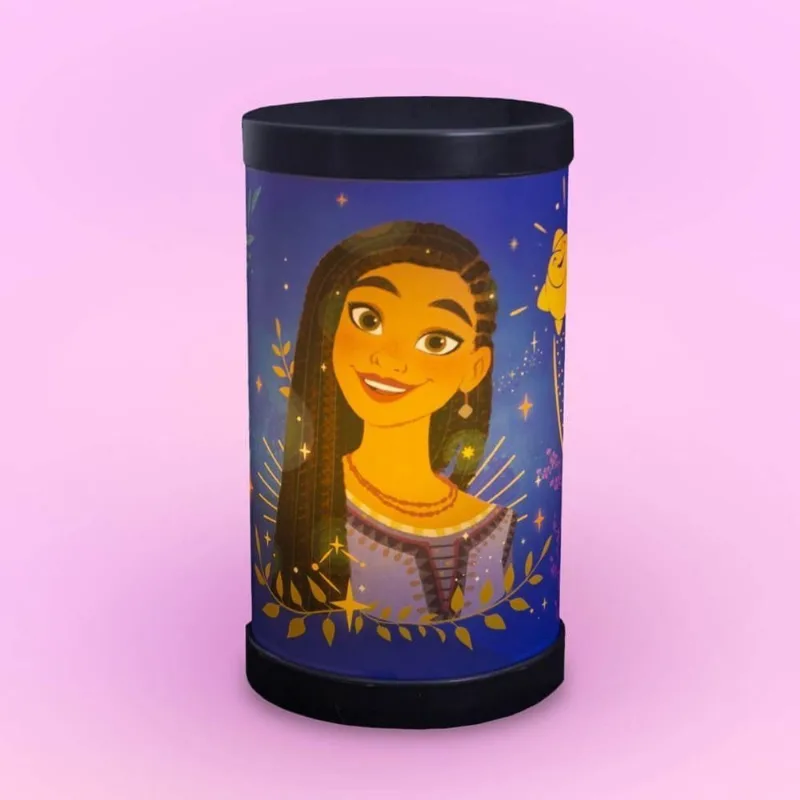 Luminária de Mesa Hug Wish Luz Difusa Ideal para Leitura Azul Disney Bivolt