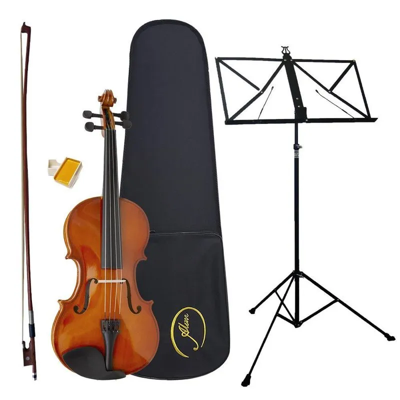 Kit Violino Al 1410 4/4 Alan + Estante Para Partitura S2