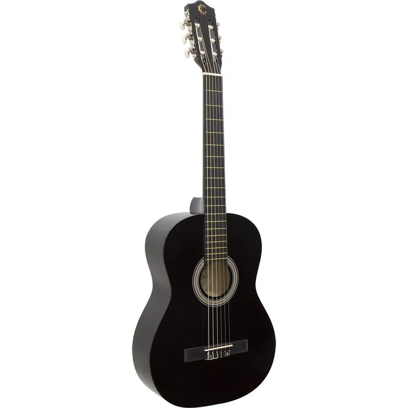 Violão Clássico de Nylon Verniz Brilhante cg 100 Preto Cordoba