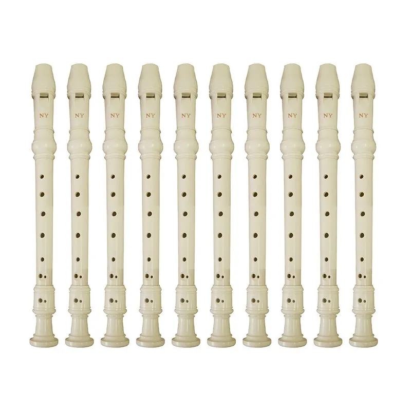 Kit 50 Flautas Doce Germânica FL 20G New York