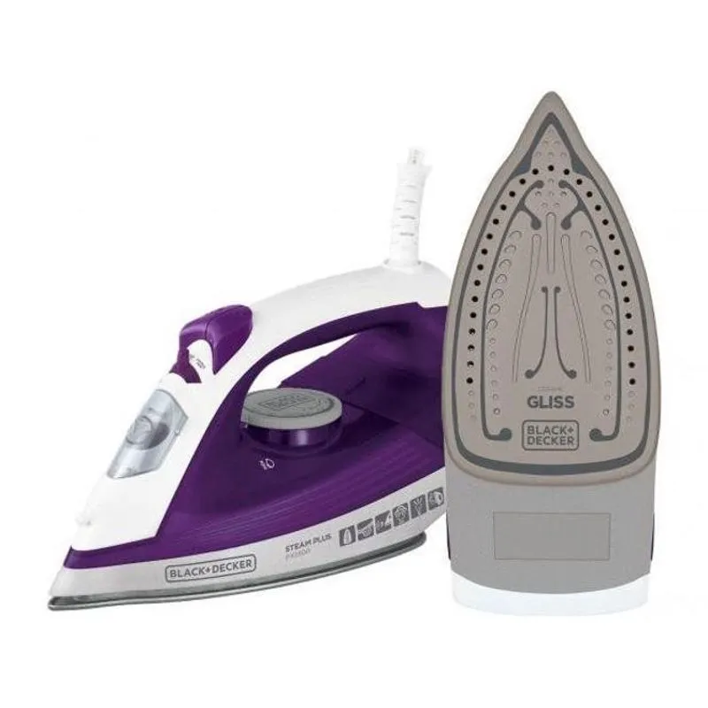 Ferro Passar Vapor Antiaderente Black Decker Fx2500 Ceramic
