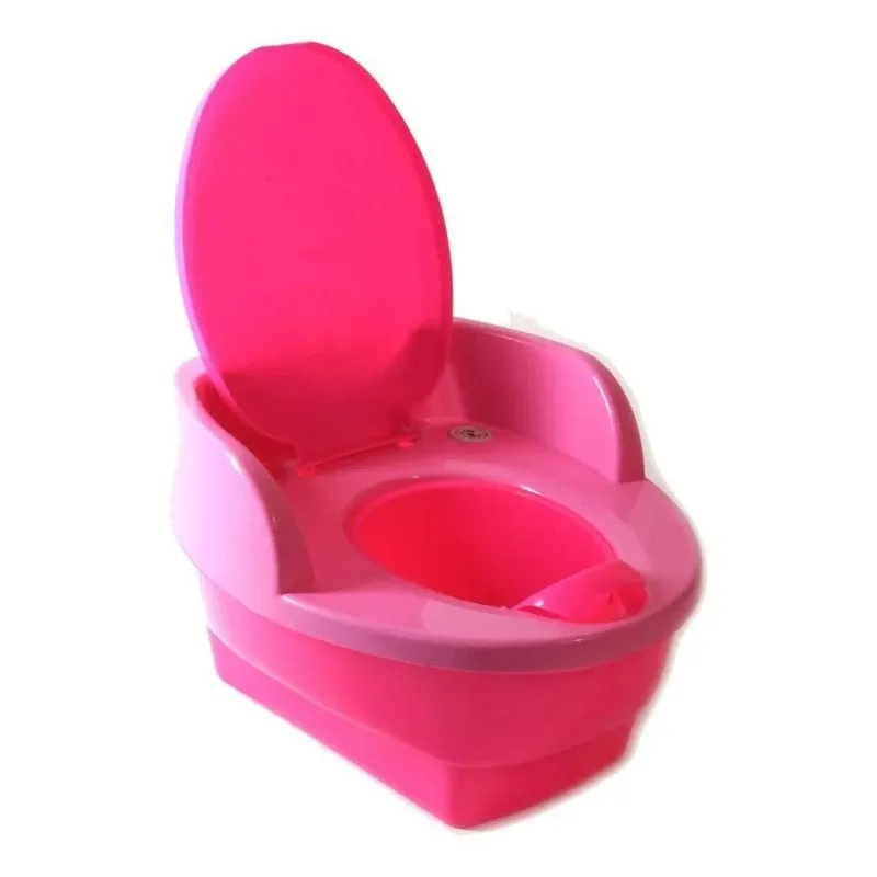 Vaso Sanitário Infantil Troninho Pinico Penico Rosa - Love