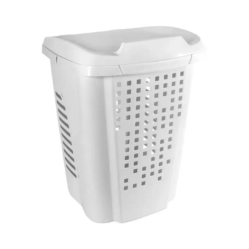 Roupeiro Telado Com Cesto 70l Branco Astra