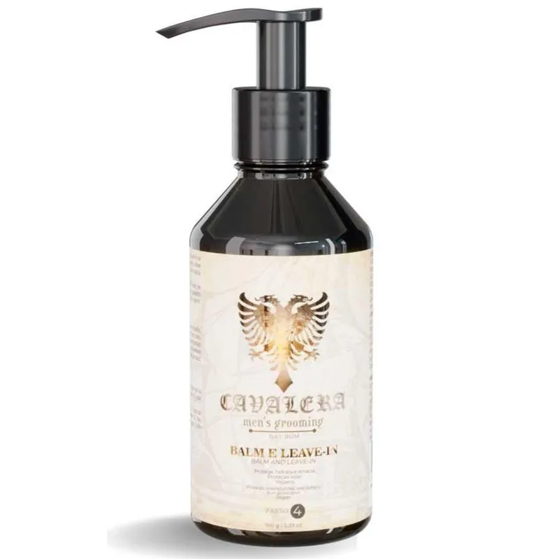 Balm E Leave-in Bay Rum Para Cabelo E Barba 150g Cavalera