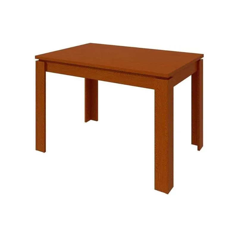 Mesa Para Cozinha Athenas C-tampo Madeirado 120x80cm Frassino - Lopas