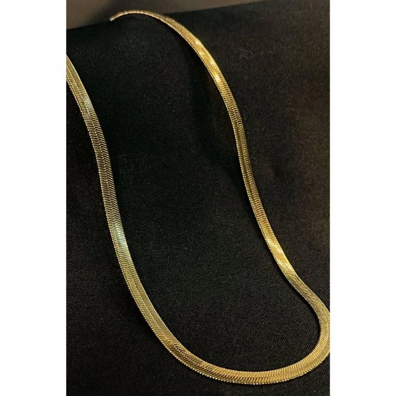 Choker Floratta Joias de Fita Banhado em Ouro 18k Dourado Feminino