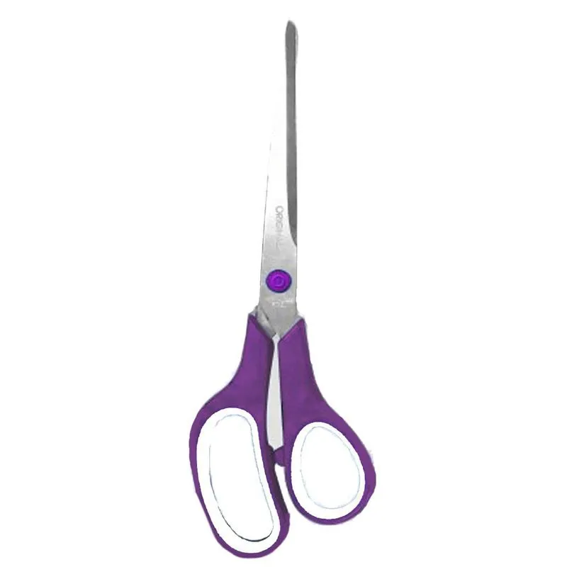 Tesoura Com Lâminas Em Aço Inox 7 1/2 19,4cm Color Roxa