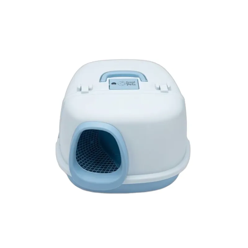 GREAT PETS SANITARIO FECHADO BRASIL AZUL - petshop Malu