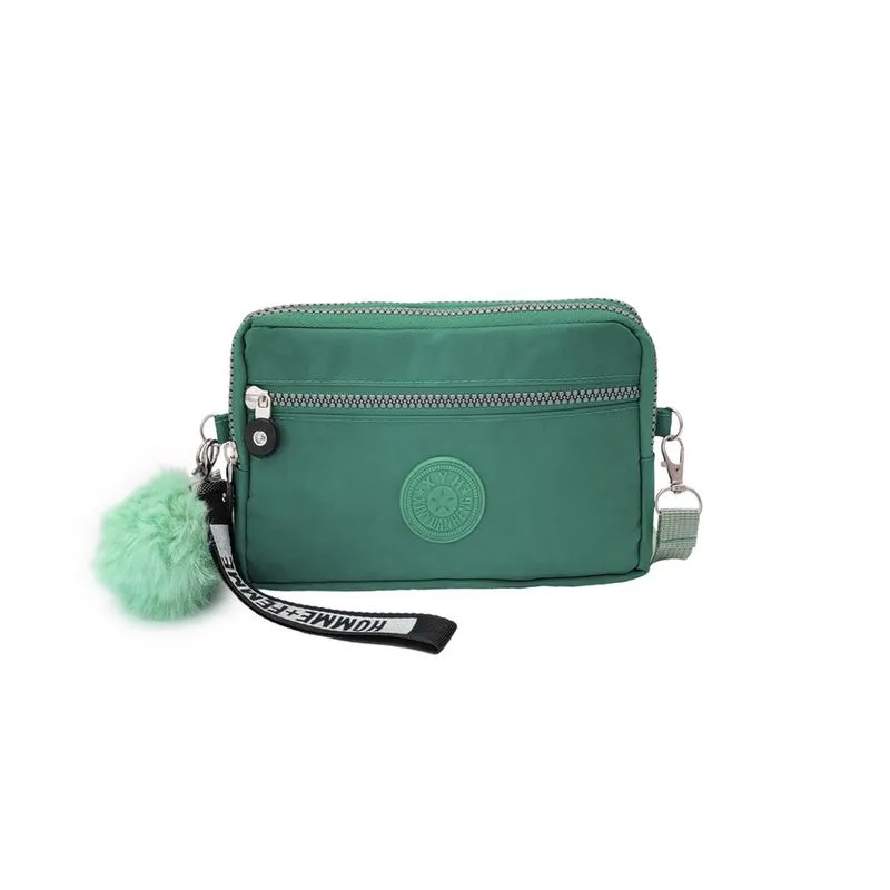 Bolsa Feminina Transversal Ombro Mao Casual Carteira Porta Celular Pequena