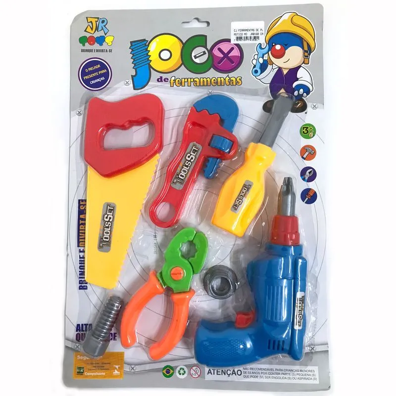 Brinquedo Conjunto de Ferramentas jr0168 JrToys