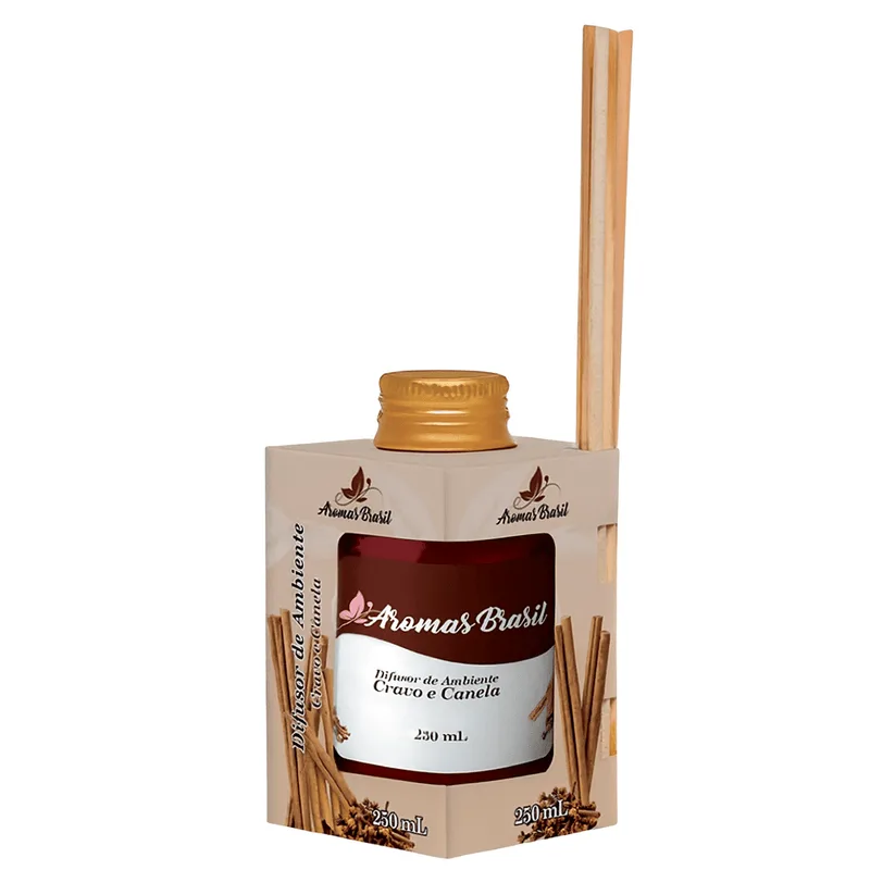 Aromatizador Cravo E Canela Banca 250 Mililitros - Amazônia Aromas Amazonia Aromas