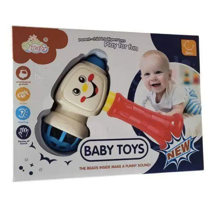 Chocalho Martelinho Baby Toys R.1863 Unitoys - Única Único