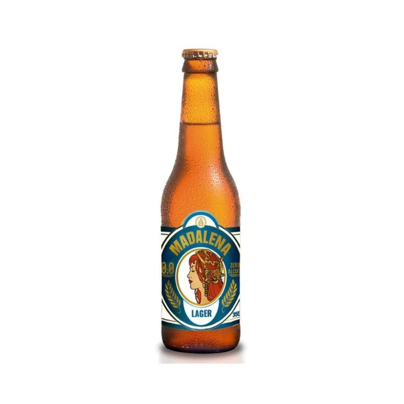 Cerveja Madalena Lager Zero 355ml