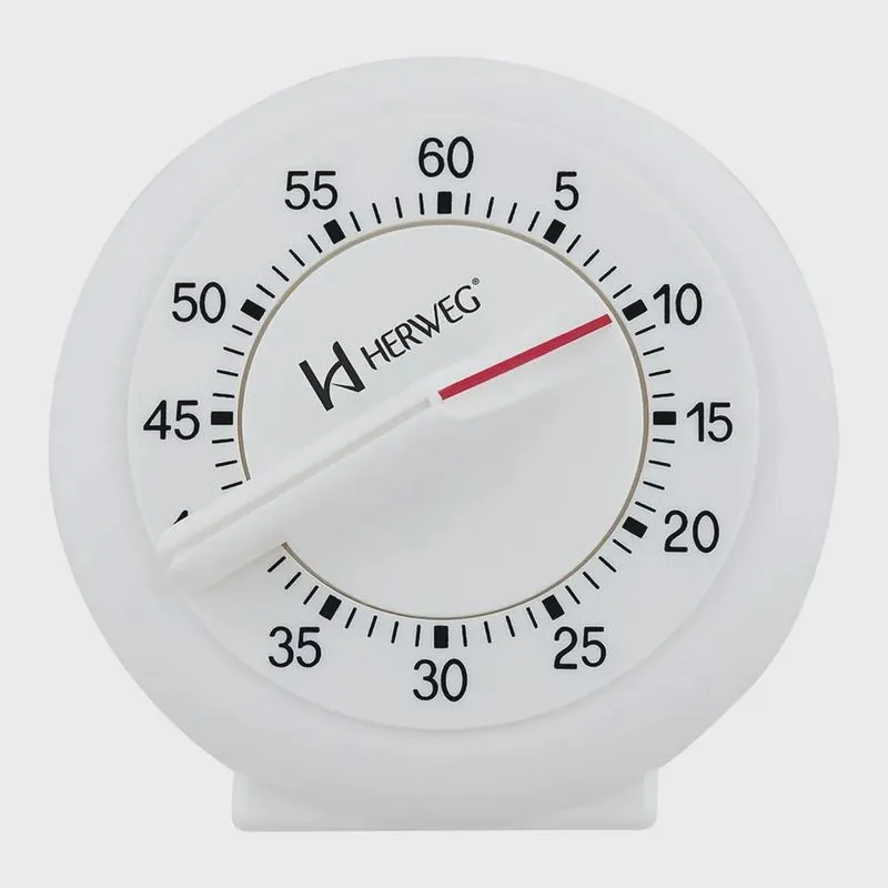 Timer Mecânico Herweg Branco