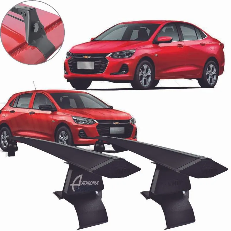 Rack De Teto Vhip Aluminio Gm Onix Plus 2020 A 2024 1045pto