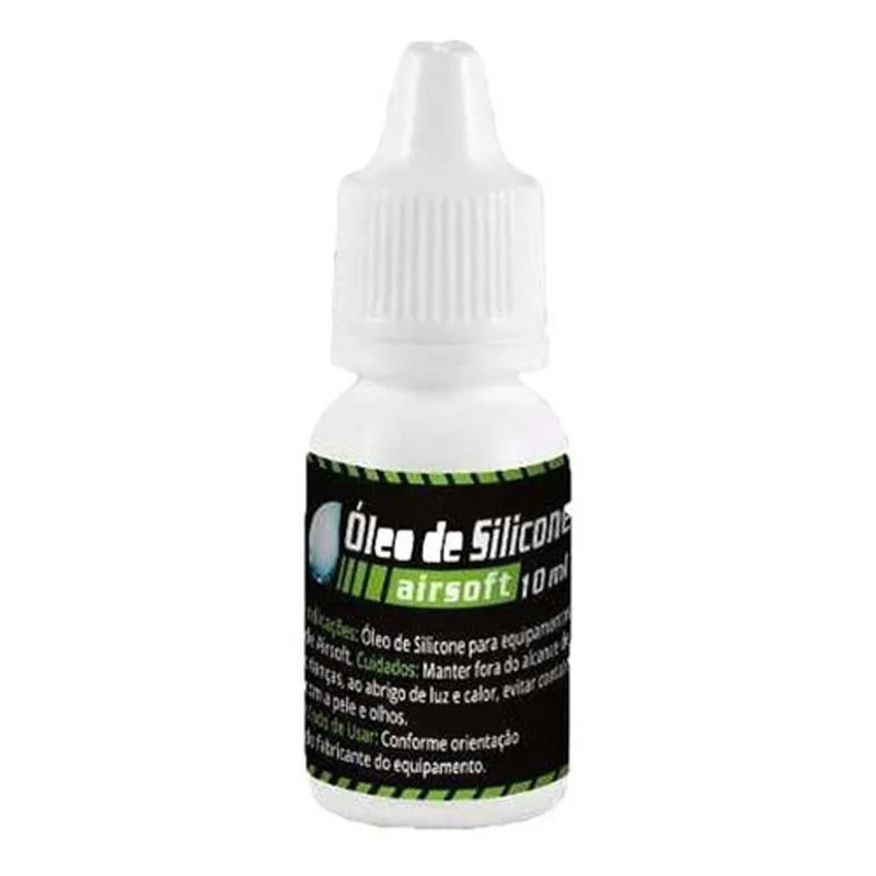 Óleo De Silicone 10ml Para Airsoft Pistola Rifle - Leão