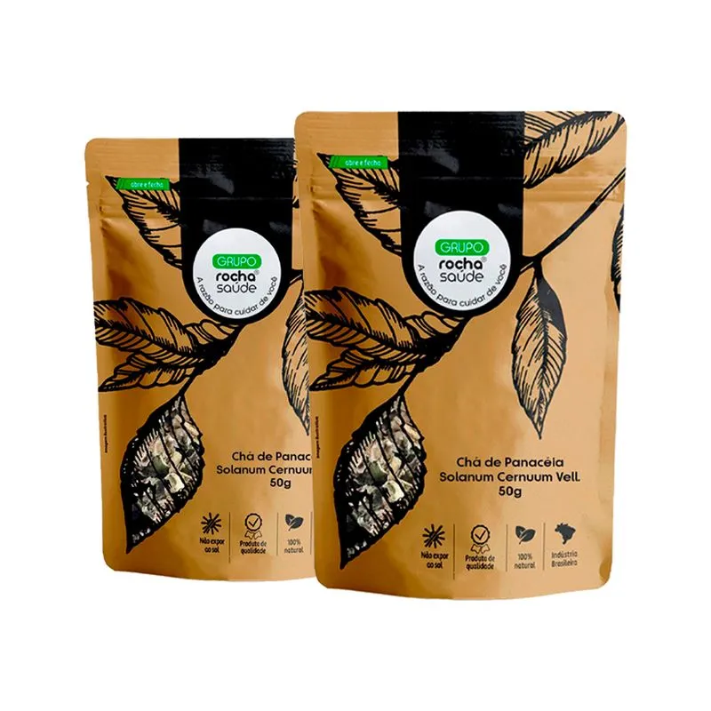Kit 2 Pct Chá De Panacéia - Solanum Cernuum Vell. - 50g