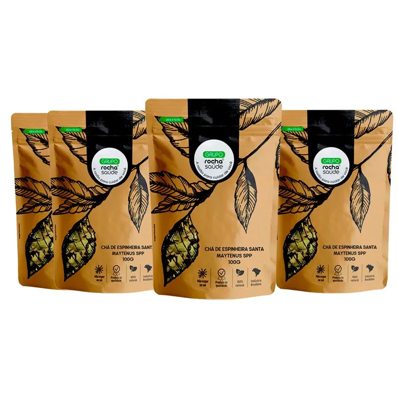 Kit 4 Pct Chá De Alcaçuz - Periandra Dulcis-martius - 100g