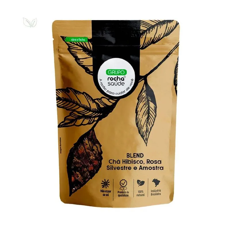 Blend - Chá Hibisco, Rosa Silvestre &amp; Amora - 30g