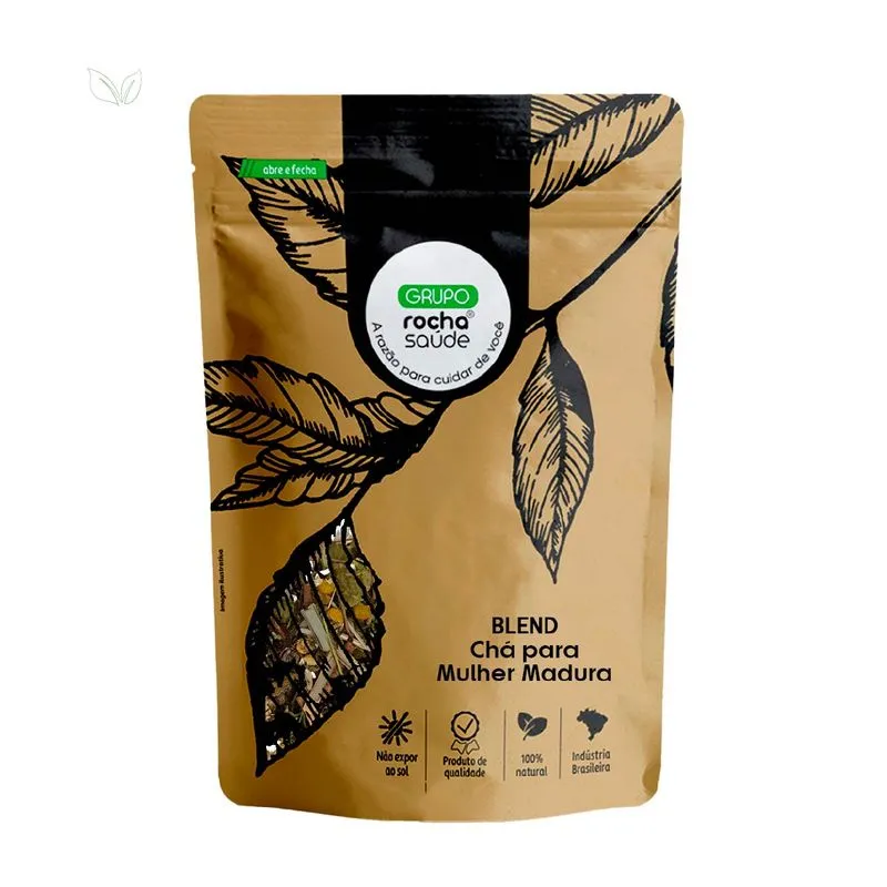 Blend - Chá Para Mulher Madura - 100% Natural - Alta Qualidade - 100g