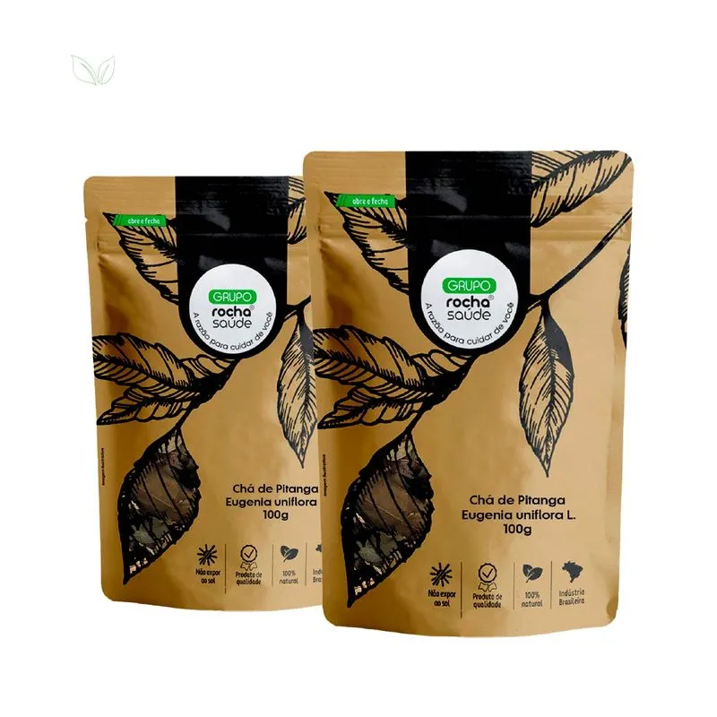 Kit 2 Pct Chá De Pitanga - Eugenia Uniflora L. - 100g