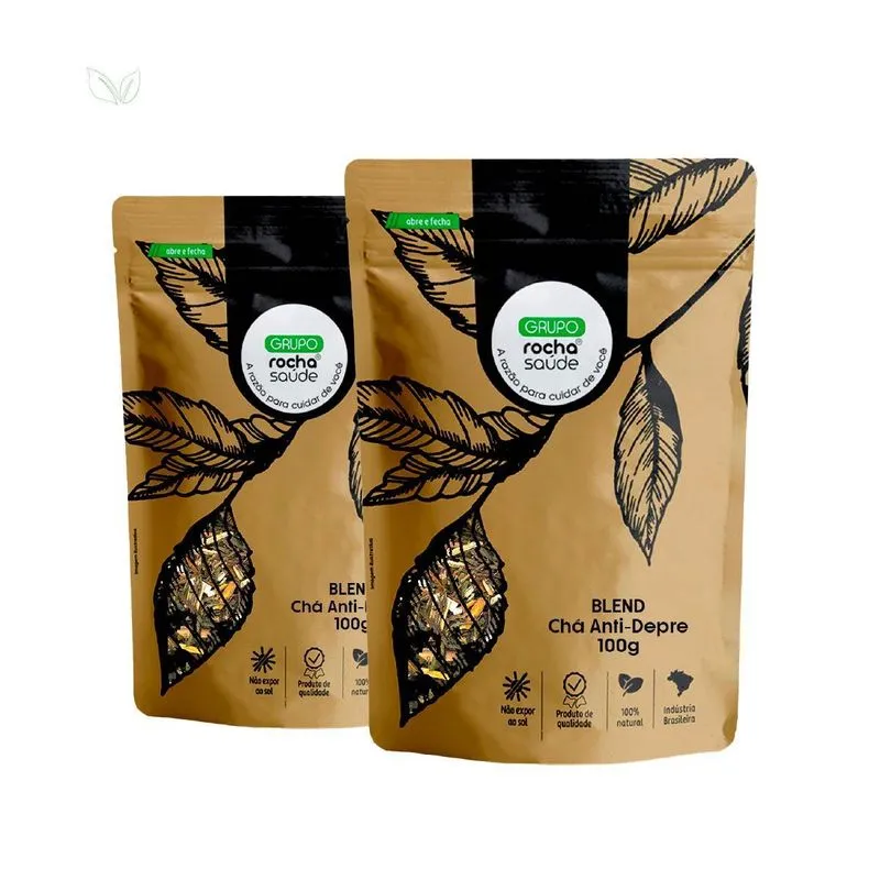 Kit 2 Pct Blend - Chá Anti-depre - Natural - 100g