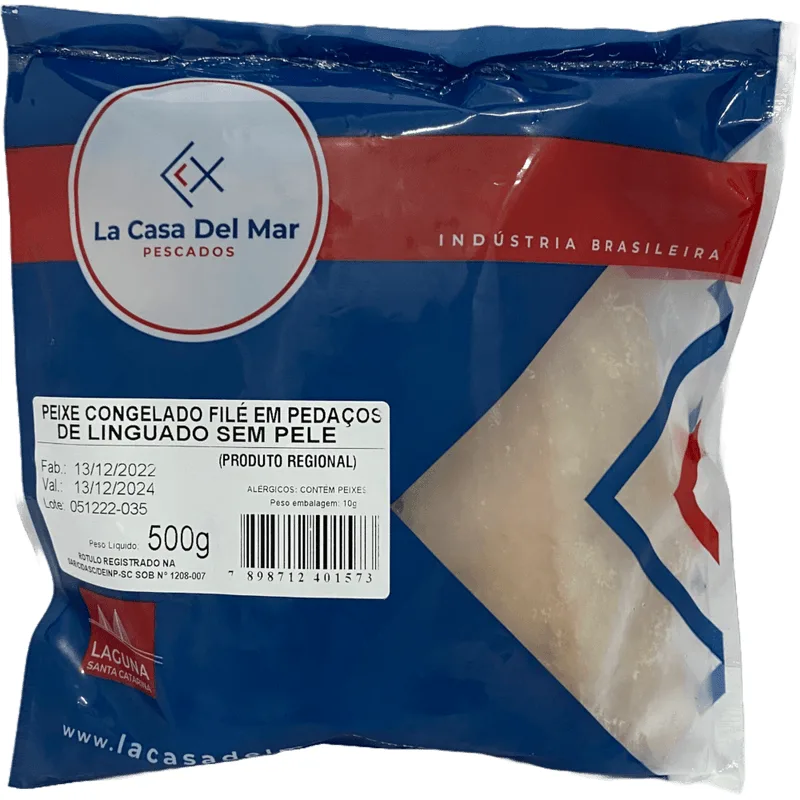 Filé de Linguado LA CAS DEL MAR Congelado 500g