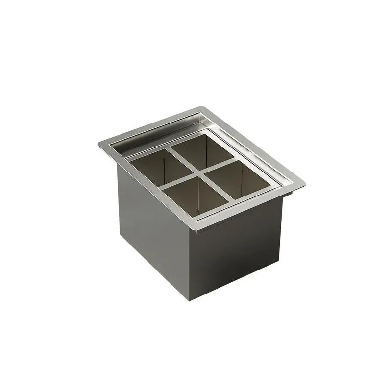 Calha Úmida Inox 18cm Para Talheres - Ludrio