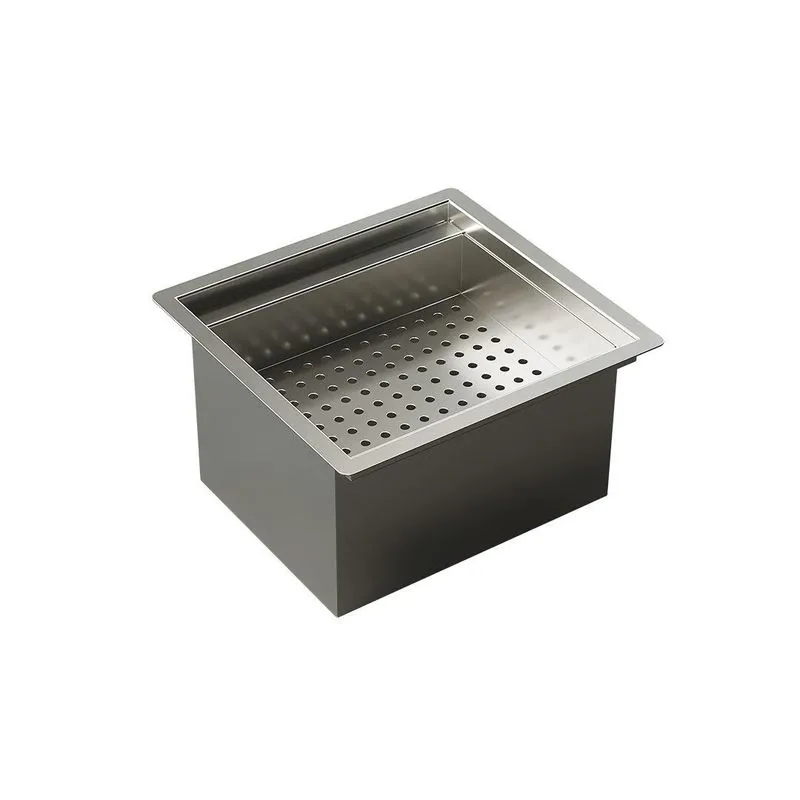 Calha Úmida Inox 24cm Para Copos - Ludrio