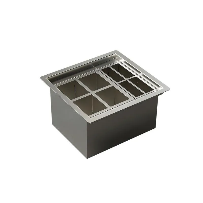 Calha Úmida Inox 25cm Para Talheres - Ludrio