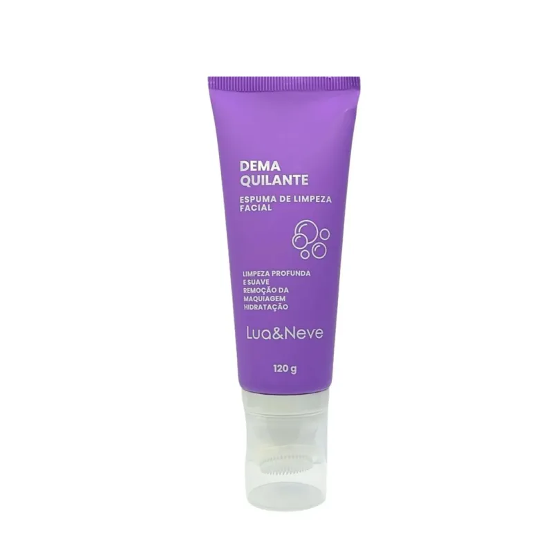 Espuma de Limpeza Facial Demaquilante 120g - Lua e Neve (LN5501003)