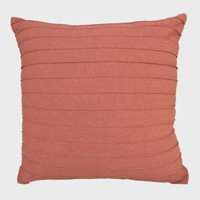Capa de Almofada Drapeada Terra – 50x50cm