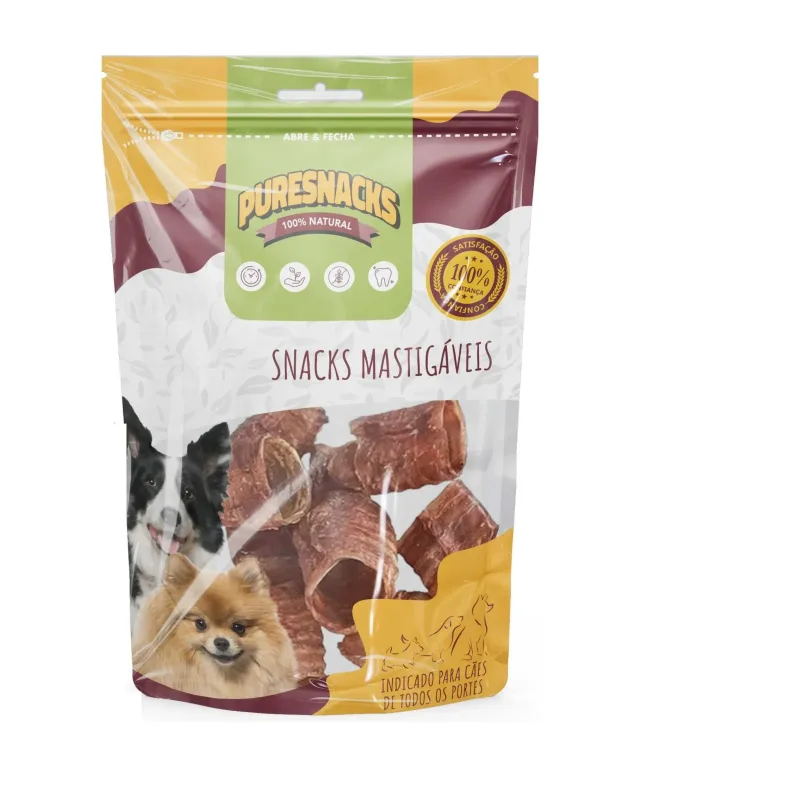 Mini Traqueia Puresnacks Com 9 Unidades