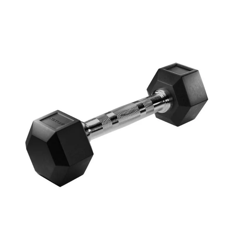 Halter Sextavado Rubber Kikos Pro 10kg - Kikos
